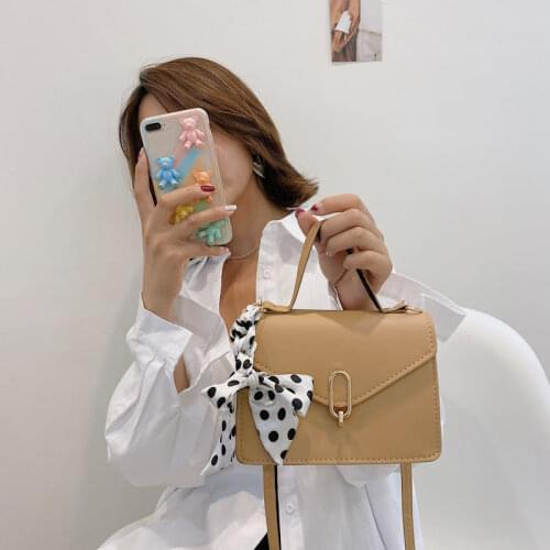 Crossbody Bag Women Designer Shoulder Bag Female Handbag Purse Backpack Texture Fashion 2021 New Trend PU Leather Simple Ribbon