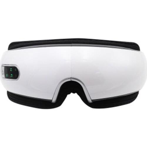 Smart USB Rechargeable Electric Eye Massager Air Pressure Hot Compress Massage Glasses Foldable Bluetooth Music Eyes Massage Car