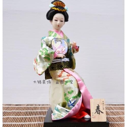 Japanese Japanese Geisha kimono doll doll decor decoration crafts Home Furnishing restaurant decoration by paragraph
