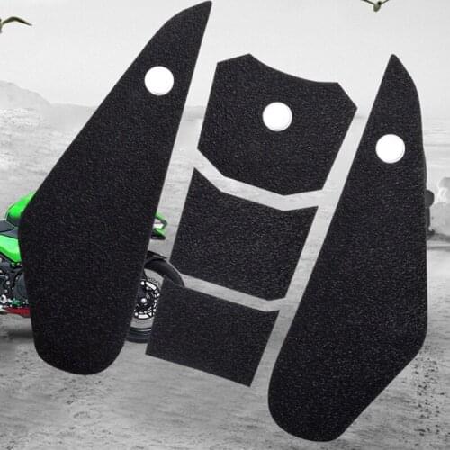 1 Set Motorcycle Knee Grip Decal Tpu Rubber Protective Sticker Decor Fuel Tank Traction Side Pad Kit for Kawasaki Ninja400 Z400