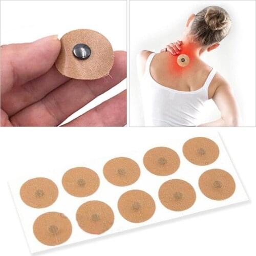 10pcs/set Magnetic Therapy Plaster Health Relaxation Massage Back Shoulder Foot Pain Relief Magnet Acupuncture Treatment Sticker