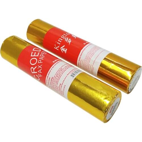 5 Roll/LOT Thermal fax paper A4 210mm X 16meter Thermal fax machine paper 55g coated paper Packing 210mm x 45mm dia