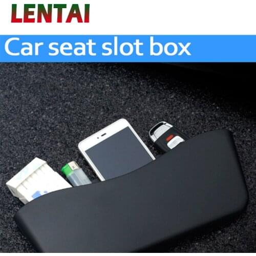 LENTAI NEW 1PC Car Storage Box Seat side & back For Renault Megane 3 Duster Logan Captur Clio Chevrolet Cruze Aveo Captiva