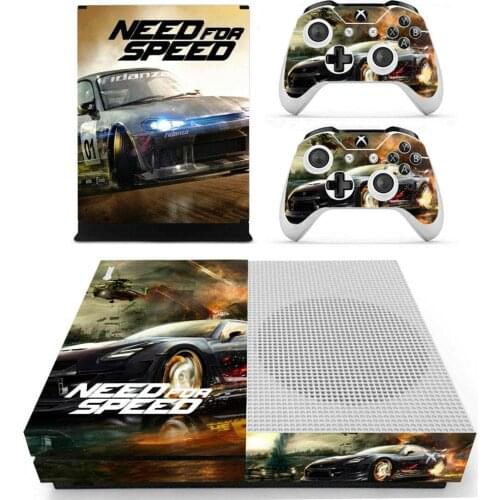 Need for Speed Skin Sticker Decal Cover For Xbox One S Console & Kinect & Controllers For Xbox One Slim Skins Stickers