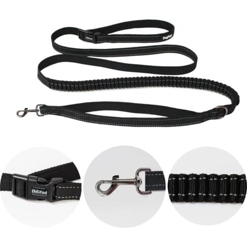 New Elastic Waist Dog Leash For Walking Running for Large Small Pet Dog Adjustable Nylon With Reflective Traction Rope