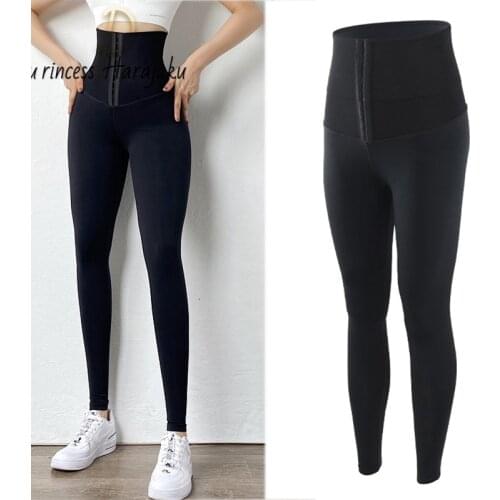 New Sexy High Waist Pants Women Legging Push Up Fitness Leggings Body Shaper Corset Slim Elastic Leggings Sportswear Femme S-2XL