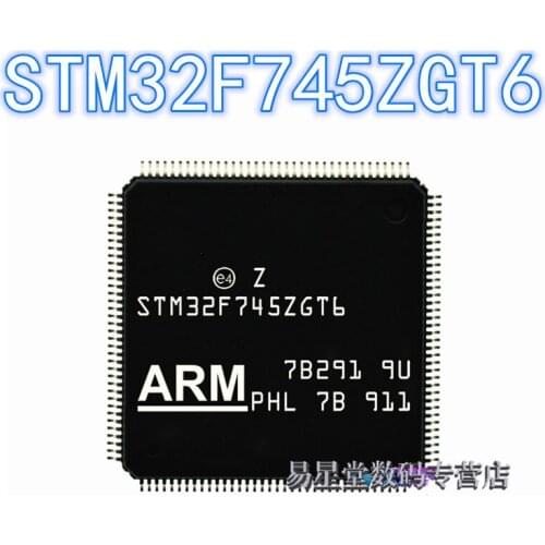 1PCS 100% new original authentic STM32F745ZGT6 QFP-144 32F745ZGT6 QFP144 32-bit microcontroller chip
