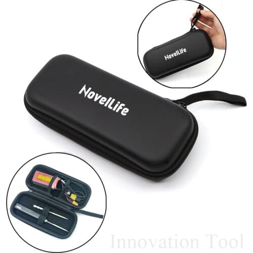 Original Portable Carry Case Small Zipper Tool Pouch Organizer Bag for TS100 TS80 Solder Iron DT71 Mini Smart Tweezers