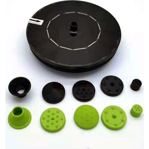 6V Solar Powered Fountain Floating Water Pump Pool Pond Submersible Waterfall Floating Solar Panel Water Fountain Garden Decor