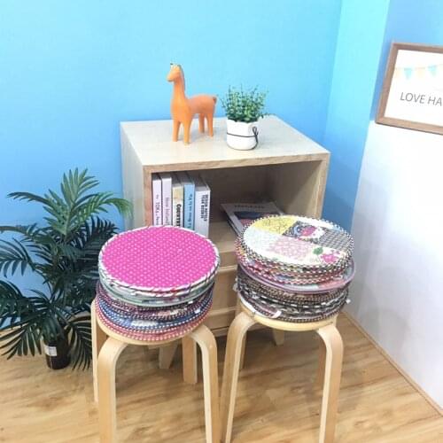 Hot Kitchen Indoor Seat Pad Round Garden Chair Cushion New Office Chair Tie on Dining Pop Cushion Patio Chair Cushion