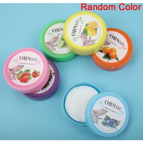 Portable Round Nail Wipe Pad Nail Remover Wipes Nail Cleaning Wipes Cotton