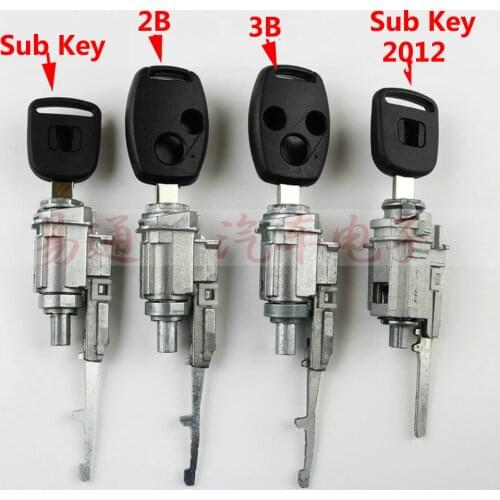 For Honda Ignition Lock Core For Accord/Fit/New Civic/Odyssey/CRV Ignition Lock Cylinders With 1 Key