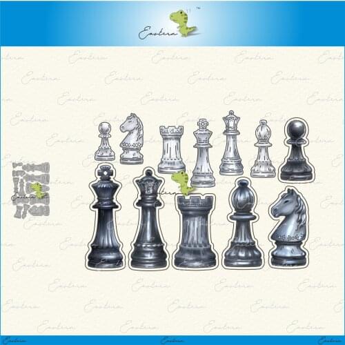 Game of Chess Cutting Dies new 2020 Metal mould dies Scrapbooking Paper Making Craft die dies metal cutting dies stamps and dies