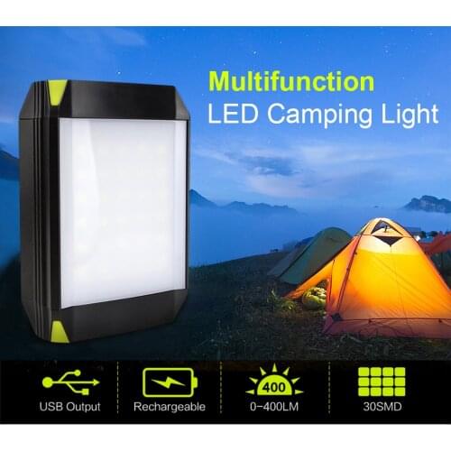 COB Work Light USB Charging Waterproof Spotlight 6000mAh Rechargeable Battery Powered Portable Searchlight for Hiking Camping