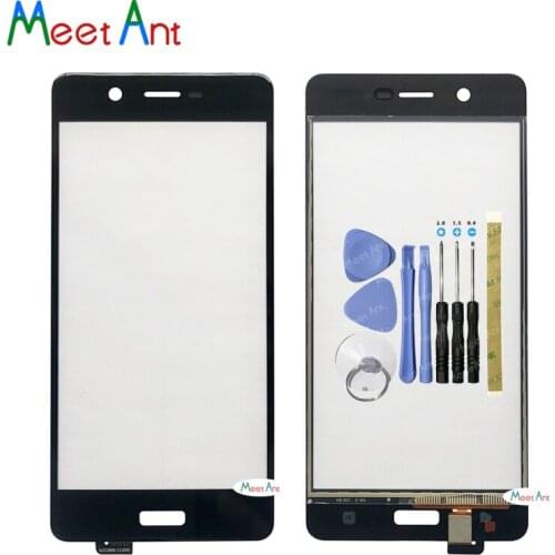 High Quality 5.2" For Nokia 5 N5 TA-1008 TA-1030 TA-1053 Touch Screen Digitizer Sensor Outer Glass Lens Panel Black