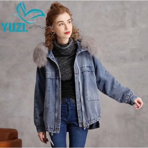 Женские синие куртки Yuzi.may China At AliExpress