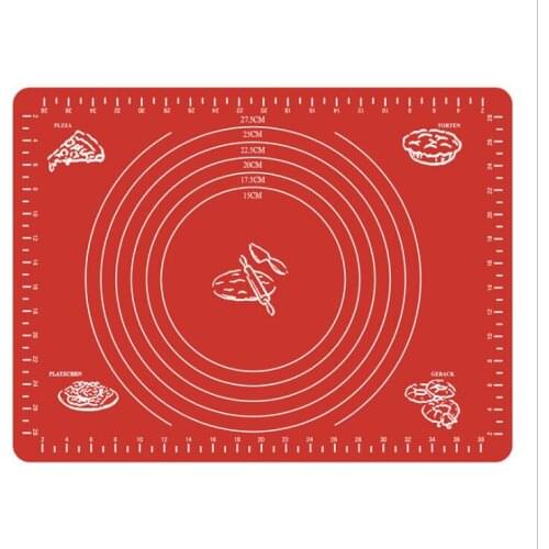 1pc Non-Stick Silicone Mat Rolling Dough Liner Pad Pastry Cake Bakeware Paste Flour Table Sheet Kitchen Tools
