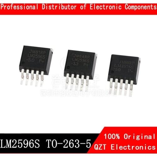 10pcs/lot LM2596S-ADJ TO263 LM2596-ADJ TO-263 LM2596S-5.0 LM2596-5.0 LM2596S-3.3 LM2596-3.3 LM2596-12 LM2596S-12 In Stock