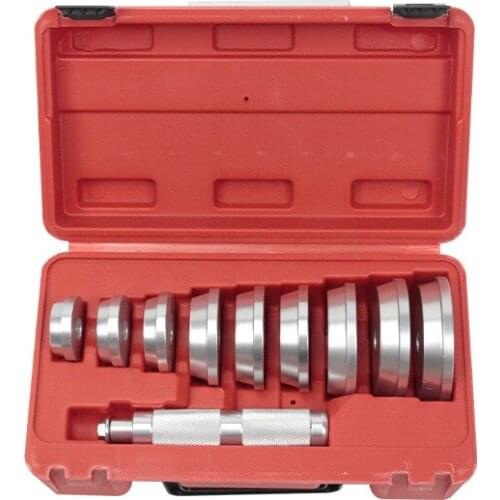 10pcs Axel Bearing Oil Seal Removal Tooling wheel hub bearing Removal Install tool combination suit car disassembly tool