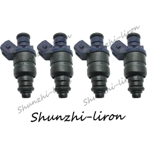 4pcs Fuel Injector Nozzle For Volkswagen V W Passat Audi OEM 078133551L