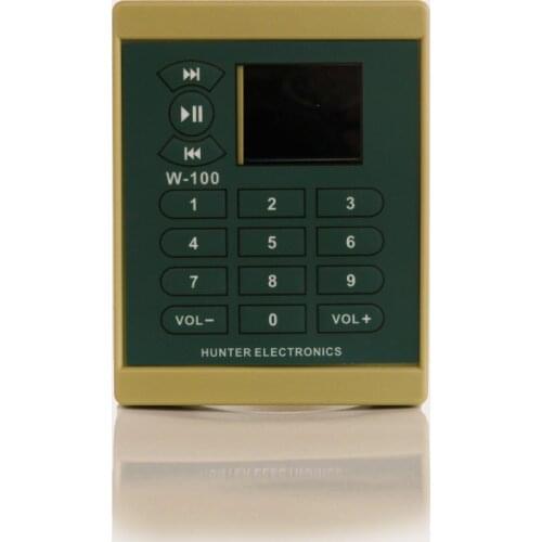 Free Shipping NEW 2020 MODEL MP3 Bird Caller For Hunting pocket size, with timer rechargable 15 keyboard