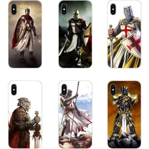 Knight Templar Accessories Phone Cases Covers For Samsung Galaxy A3 A5 A7 A9 A8 Star A6 Plus 2018 2015 2016 2017