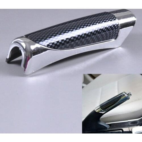 Hand Brake Cover Protector Accessories Interior Accessories Handbrake Grips Car Accessories Universal Car Carbon Fiber Style