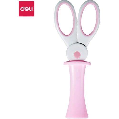 DELI E6065 School Scissors Cute Kawaii Rabbit DIY Diary Decorating scissor hand craft scissors paper kids & student stationery