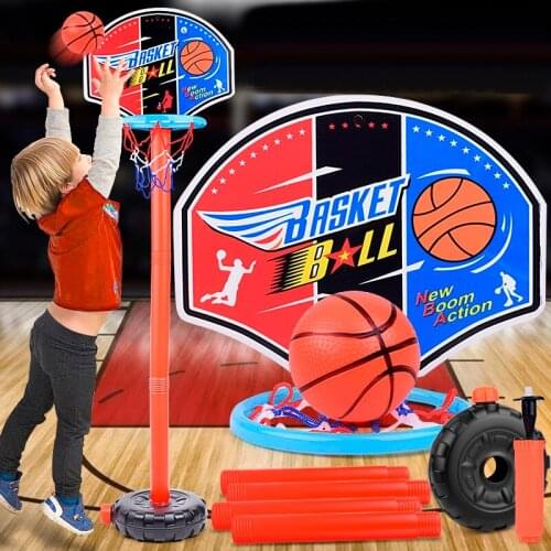 Children Mini Adjustable Basketball Play Net Hoop Set Sport Indoor Outdoor Basketball Play Sets Basketball Stands Gift