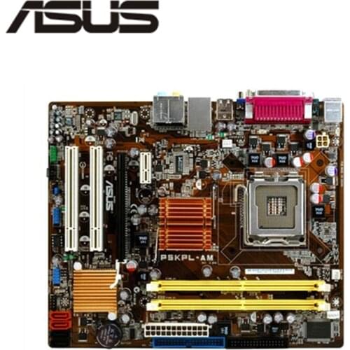 For Asus P5KPL-AM Desktop Motherboard G31 Socket LGA 775 Q8200 Q8300 DDR2 Original Used Mainboard On Sale