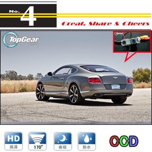 For Bentley Continental 2005~2016 Car Camera High Quality Rear View Back Up Camera For PAL / NTSC | CCD + RCA Waterproof