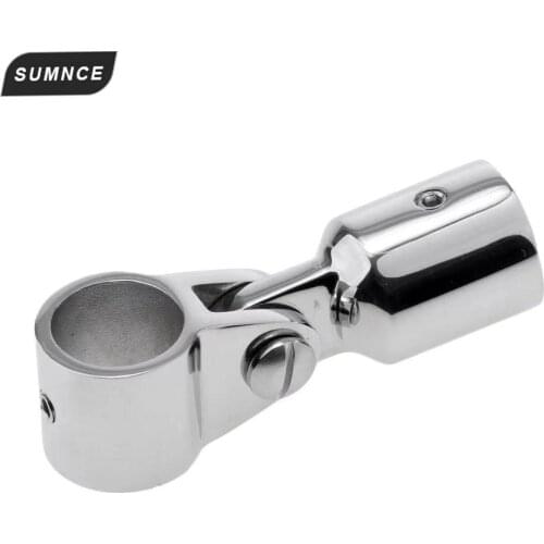 Stainless steel 316 Boat Bimini Top Fitting Slide Cap Slide Sleeve Pipe Eye End Cap Jaw Slide Clamp External Eye End Canopy Tub