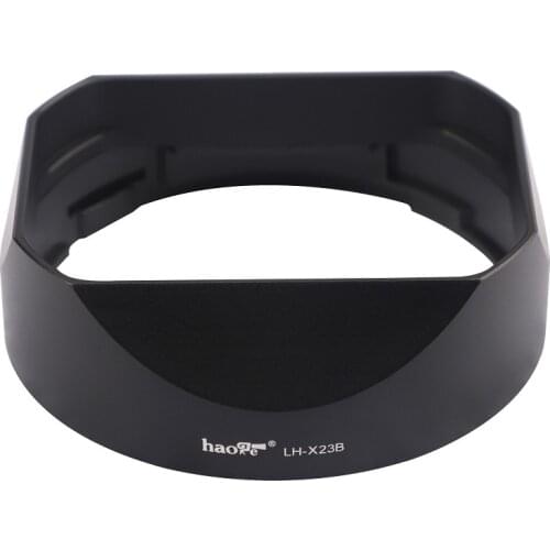 Haoge LH-X23B Square Lens Hood for Fujifilm Fuji XF 56mm F1.2 R APD XF56mmF1.2