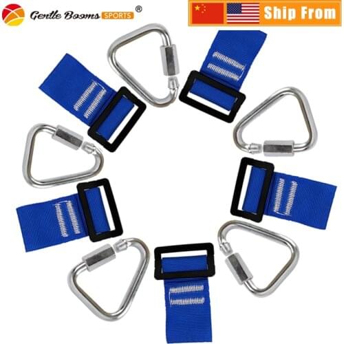 GentleBooms Sports Fishing Aluminum Alloy Carabiner Keychain Outdoor Camping Climbing Equipment Snap Clip Lock Buckle Hook Tool