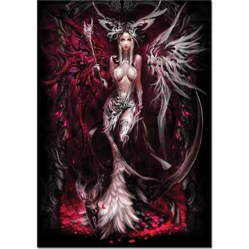 Fairy 5d Diy Diamond Painting New, 5d Diamond Mosaic Full Square Round Diamond Embroidery Woman 2021 Best Gift