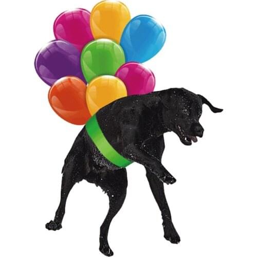 Colorful Ballon Car Hanging Ornament Automotive Interior Mirror Decorations 3D Cute Animal Shape Fashionable Pendants