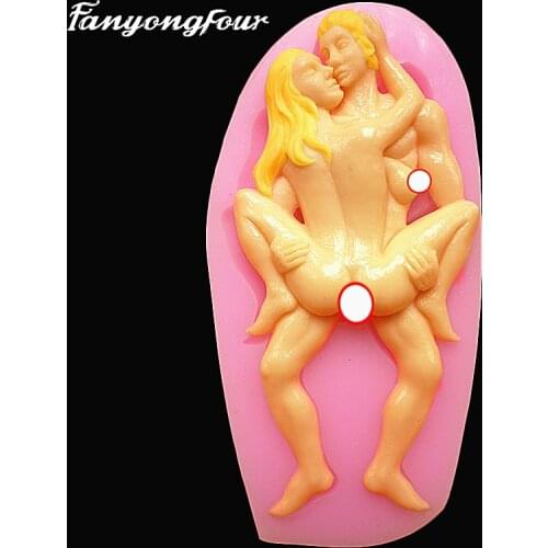 Men and women love chocolate mold cutlery restaurant bar non-stick silicone mold cookie fudge cake decoration tools