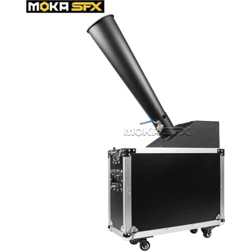 MOKA SFX Co2 Confetti Machine Stage Effect Flight Case Packing Mini Small Confetti Cannon Launcher Machine Co2 Blaster