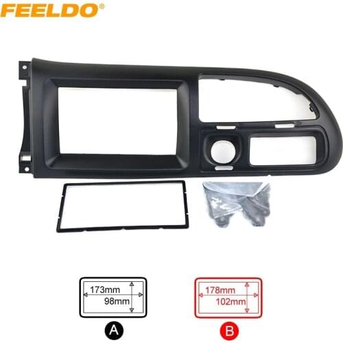 FEELDO Car CD Radio Stereo Fascia Panel Frame Adaptor Fitting Kit For Ford Transit(2006-2013) #HQ3988