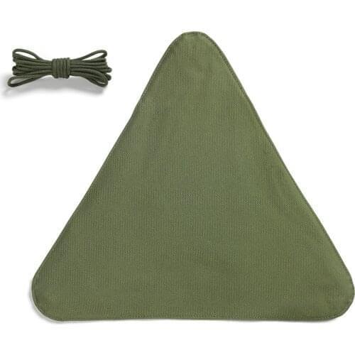 Outdoor Camping Portable nylon Triangle Stool Cloth Waterproof Durable Stable Triangle Stool Accessories For Fishing Hiking