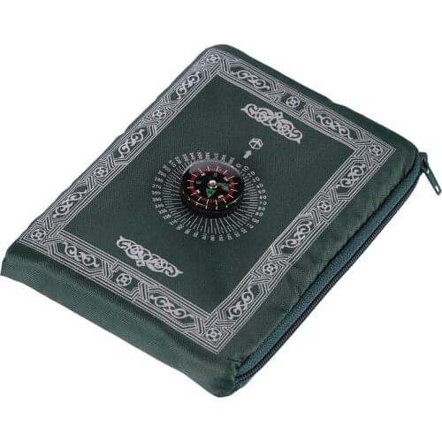 Portable Waterproof Prayer Mat Muslim travel Pocket Mat Islamic Muslim prayer carpet rug Islamic Arab Ramadan compass