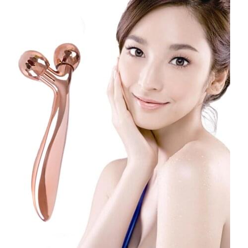 3D Face Lift Roller Massager Face Skin Care Tools Y Shape Rolle Instrument Beauty Tool for Face Lifting Wrinkle Remove