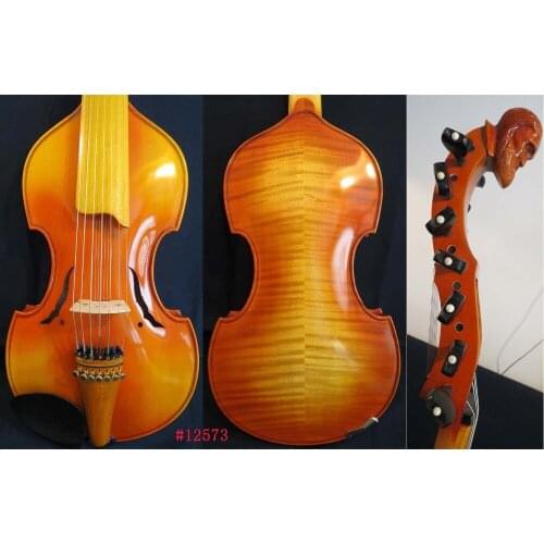 SONG Brand master 7*7 strings 17 " Viola d'Amore old man neck #12573