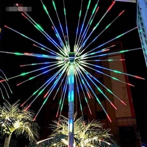 LED Fireworks Light Christmas Tree Light Lamp 20pcs Branches 3m Height Rainproof Outdoor Usage Drop Shipping