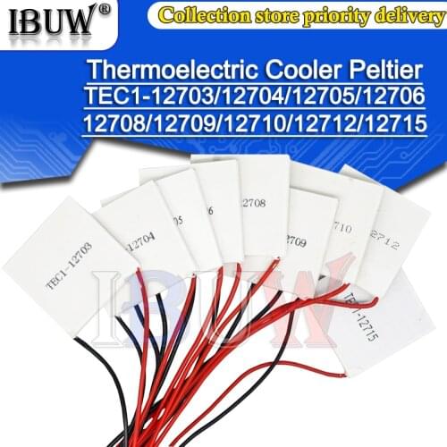 TEC1-12706 12703 12704 12705 12708 12709 12710 12712 12715 Thermoelectric Cooler Peltier 40*40MM 12V Peltier Elemente Module