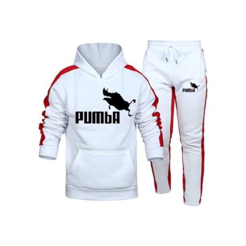 Fato de treino listrado conjunto de roupa desportiva masculina outono inverno 2 peças moletom + calça terno de marca roupa de co