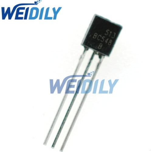 100PCS/LOT BC548B TO-92 BC548 548B TO92 Triode Transistor New