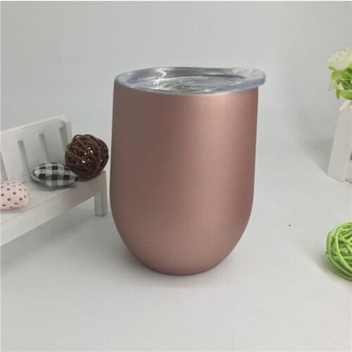 12oz wine cup Double wall stainless steel mug cup water bottle car cup print logo mug