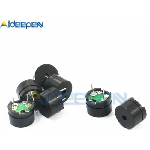 10Pcs/lot Universal Passive Buzzer AC / 2KHz 3V 5V 12V Universal Electromagnetic Impedance 16 Ohms For Arduino DIY Kit
