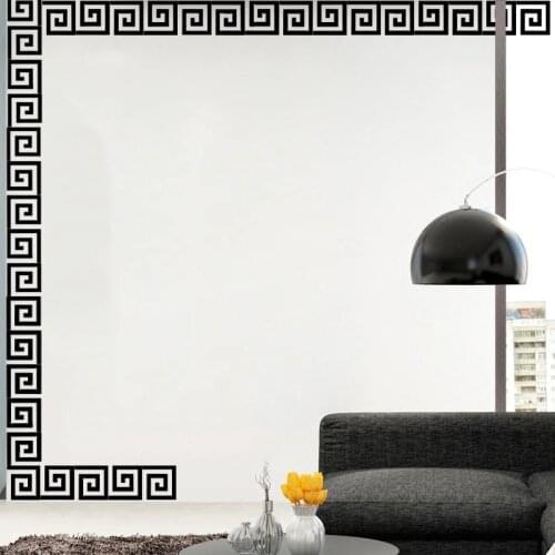 50Pcs Removable Acrylic Mirror Setting Wall Sticker for Home Decal Bedoom Silver Gold Black TV Backdrop DIY Waist Line 5*5cm